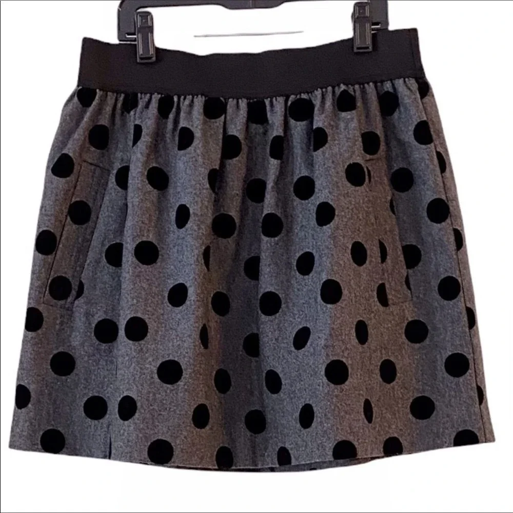 BODY by VICTORIA’S SECRET Polka Dot Wool Skirt